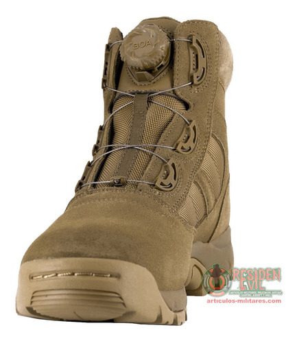 Imagen 10 de 10 de Botas Trabajo Hombre Táctica Militares Boa System 6.0 Coyote