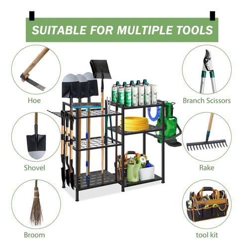 Organizador Grande De Herramientas De Jardín 3 Niveles