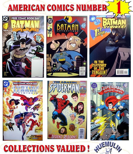 Imagen 1 de 1 de Comics Americano Numero 1