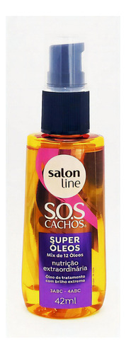 Óleo De Tratamento Super Óleos S.o.s Cachos 42ml Salon Line