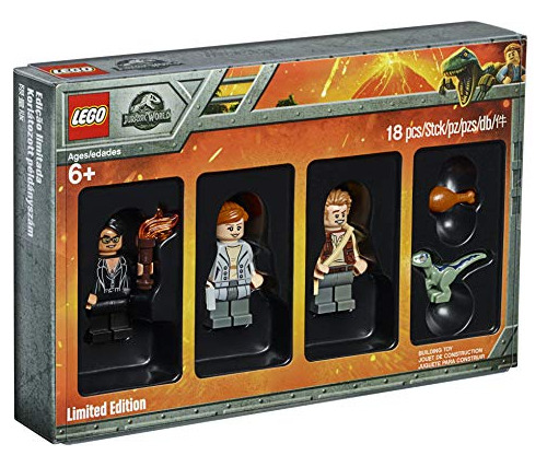 Juego De Minifiguras Lego 2018 Bricktober Jurassic World 2/4