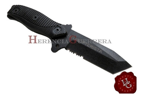 Imagen 4 de 9 de Cuchillo Yarará Helicopterista Tactico Vaina Kydex Molle