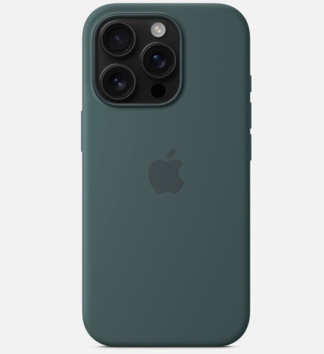 Funda Silicona Case Para Iphone 11/13/14/15 & Pro Pro Max Verde Oscuro 14 Pro