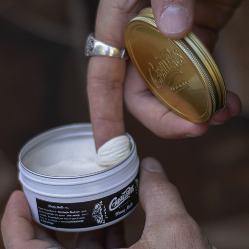 Pomada Modeladora Para Viagem Caballeros Strong Matte 50g