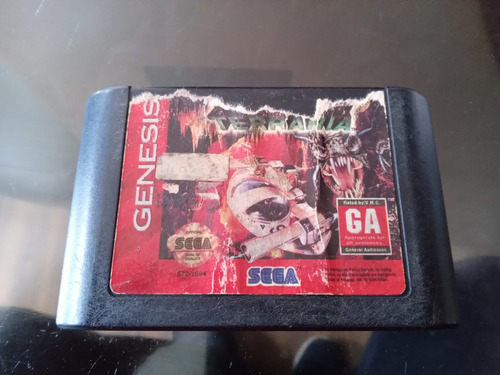 Sub Terrania Para Sega Genesis,excelente Titulo.