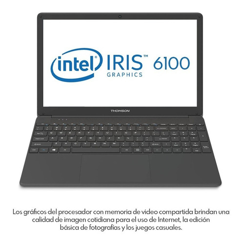 Laptop Thomson Neo 15 Intel Ci5-5257u 4gb 256gb Color Negro
