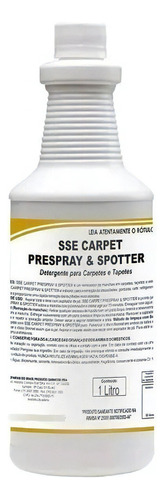 Sse Carpet Prespray Spotter Spartan Removedor De Manchas 1l