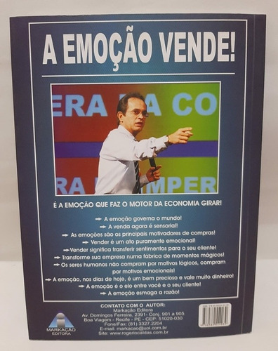 Livro A Emoção Vende! / Rogério Caldas