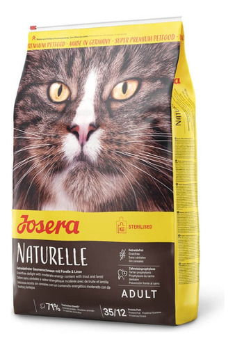 Alimento Josera Naturelle  Sterilizado 10kg 