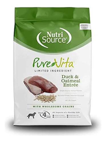 Comida Seca Para Perros Pato Y Avena 5 Libraspure Vita Comid