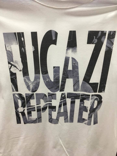 Fugazi - Repeater - Hardcore Punk - Polera- Cyco Records
