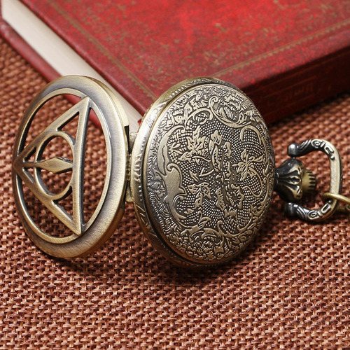 Imagen 3 de 3 de Reloj Collar Análogo Reliquia Muerte - Harry Potter