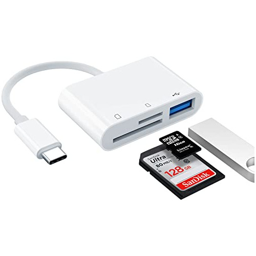 Adaptador De Lector De Tarjetas Usb C Sd, Ihoryson Tipo...