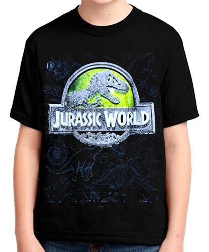 Camisetas Estampadas Cómics Niños Jurassic World Dinosaurios