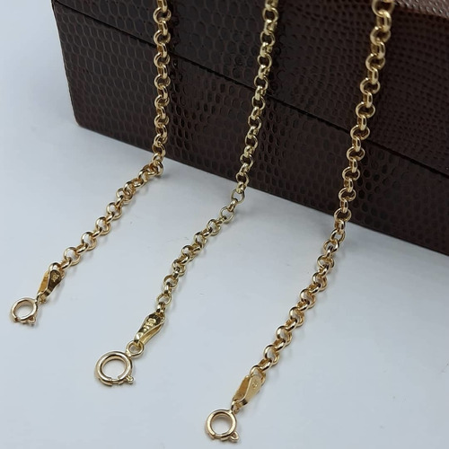 Pulseiras Elo Português Em Ouro 18k
