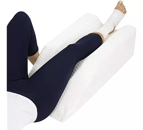 Almohada para cirugía de rodilla, almohada de elevación de piernas para  después de la cirugía de rodilla, recuperación de acl, almohada de rodilla