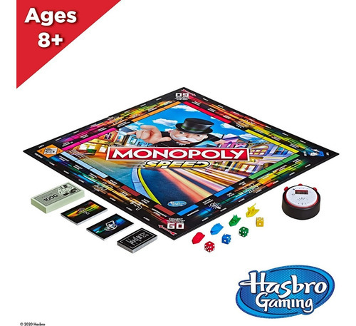 Monopoly Speed Hasbro Terminarás En Menos De 10 Minutos
