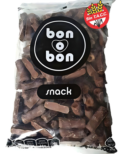 Bombon De Chocolate Bonobon Snack Con Leche Arcor X800g