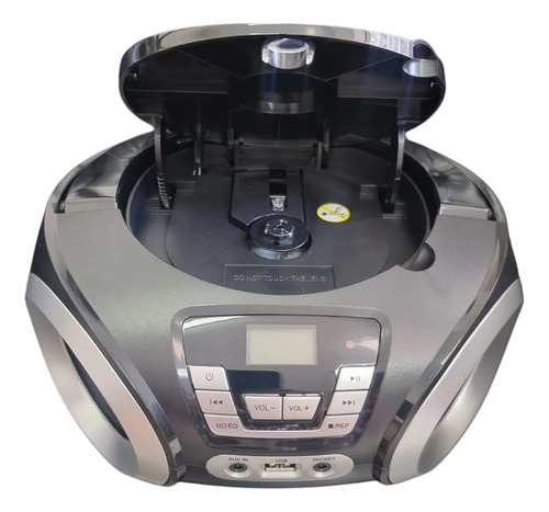 Rádio Micro System Portátil Mega Star Toca Cd Bluetoo Bombox