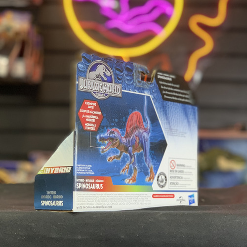 Jurassic World Spinosaurus Dino Hybrid Hasbro 2016 (Usado)