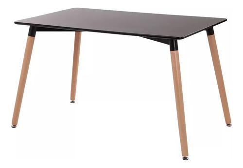 Mesa De Comedor Eames Rectangular 120x80