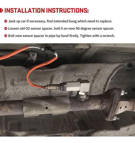 Ls Extensor De Sensor De Oxígeno, Espaciador, Conector De