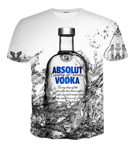 Camiseta Masculina Absolut Vodka