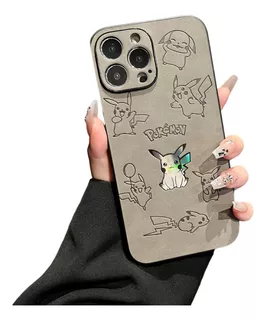 Capa Para iPhone Compatível Com Radium Pikachu