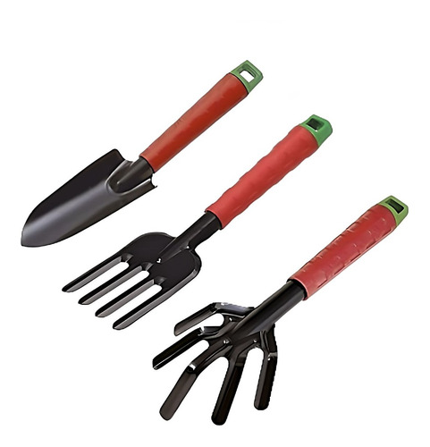 Kit Ferramenta Para Jardinagem 3 Peças Trapp