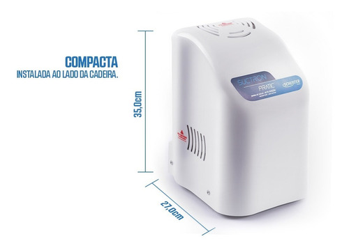 Imagem 3 de 5 de Bomba De Vácuo Suctron Pratic Schuster Para Um Consultório