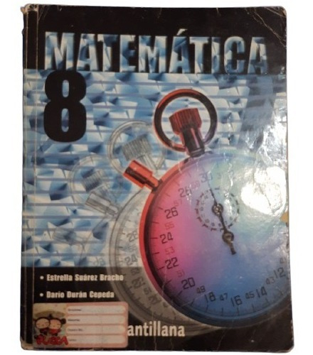 Matematica 8vo Grado Santillana