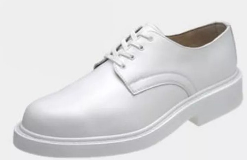 Zapatos Blancos Militares Armada # 38