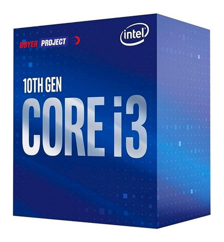 Imagen 1 de 4 de Procesador Intel Core I3 10100f 4.3ghz Lga1200 10ma Gen.