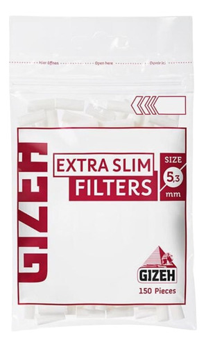 Filtro Gizeh Extra Slim Para Armar Cigarrillos