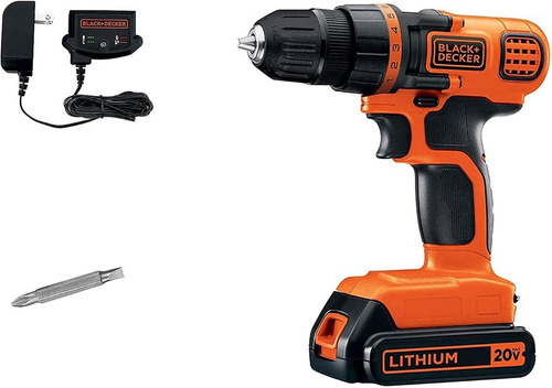 Black & Decker Ldx120c Taladro/propulsor Por Iones De Litio 