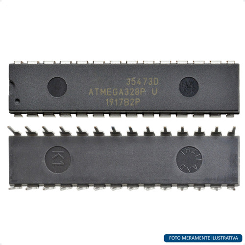 Microcontrolador Atmega328p-pu Dip Com Bootloader Original