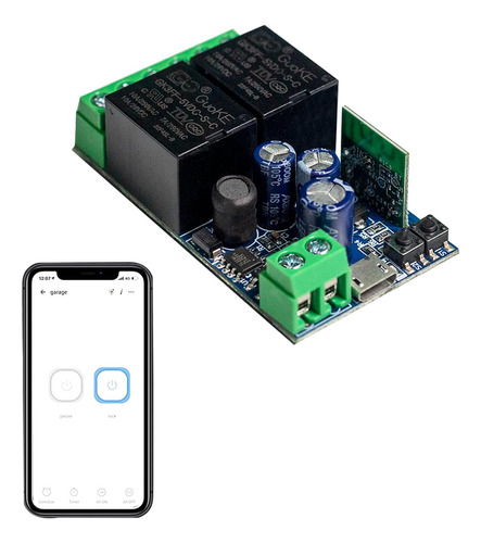 Ewelink - Módulo De Relé Inteligente Inalámbrico Wifi 5v/12v