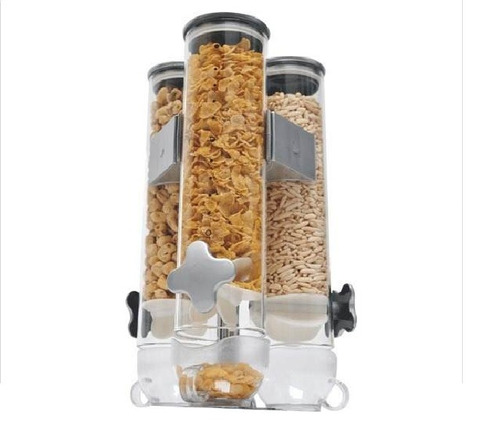 Dispenser Cereales Snacks Triple Vidrio En Palermo O Centro