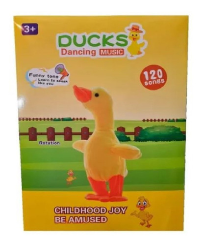 Juguete De Pato Baila Canta Y Repite Voz Tik Tok