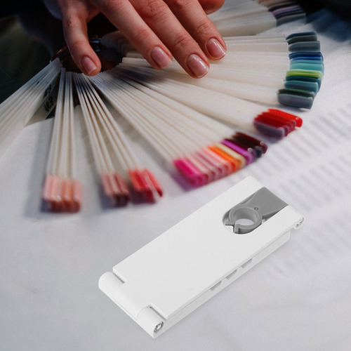 Suporte De Luz De Manicure: Esmalte De Rotação Ajustável
