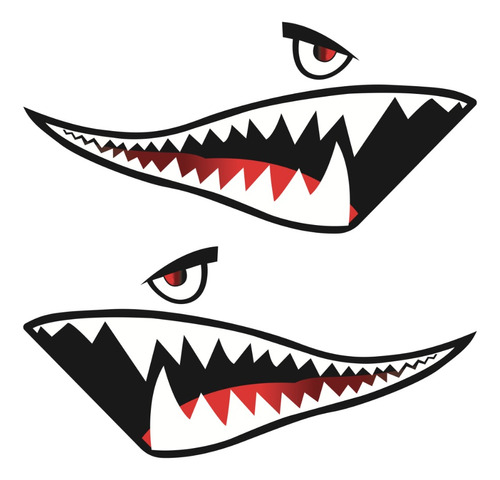 Calcas Mandibulas De Tiburon Impresas Para Motos Autos Mt3