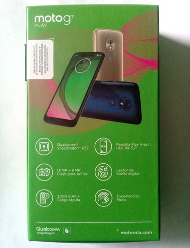 Moto G7 Play Special Edition 64 Gb Azul Oscuro 4 Gb Ram (Usado)