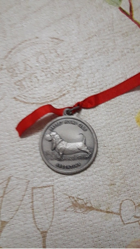 Medalla Basset Hound Club 3 Cm. De Diam.