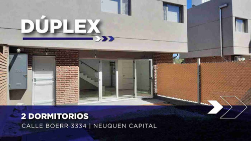 Venta Duplex Dos Dormitorios Patio Neuquen Capital