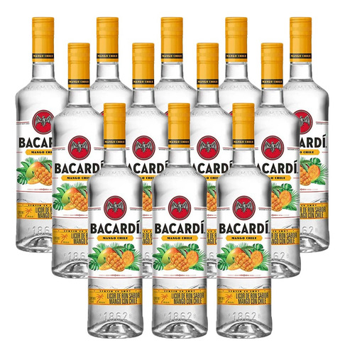Ron Bacardi Mango Chile 750 Ml (12 Pack)