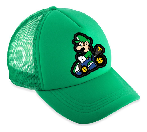 Gorra Luigi Kart Mario Bros 