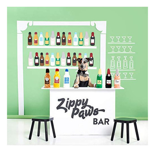 Zippypaws Happy Hour Crusherz - Juguete Para Perros Zippy Pa