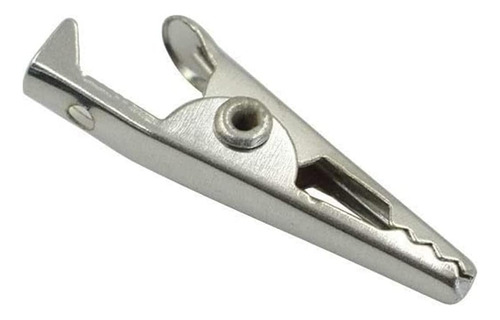 Bnafes Pinzas De Cocodrilo De 1.378 In, Color Plateado, 40 U