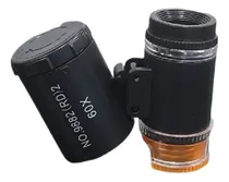 Comprar Lupa Microscopio Relojero Alta Graduacion Luz Led 60x - X2un