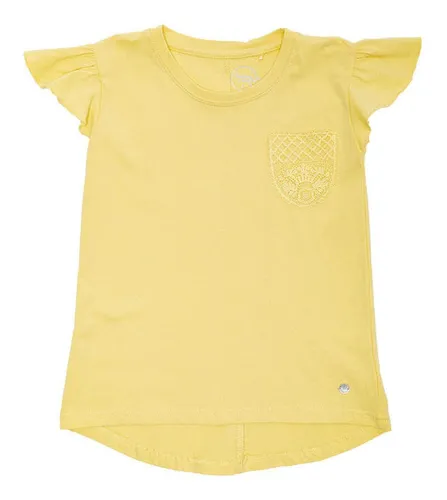 comprar Polera Mc Algodón Verano Niña Vainilla